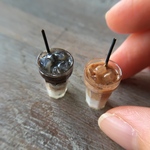 ミニチュア　カフェラテセット