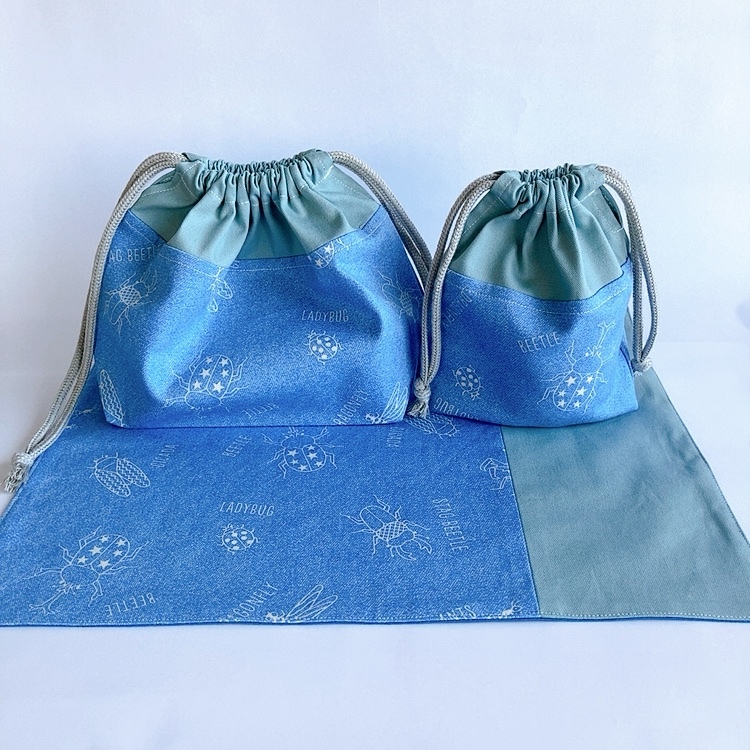 ランチョンマット♡コップ袋♡お弁当袋♡ハンドメイド♡familiarお好き
