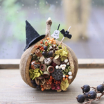 ☆ブッダナッツハロウィンアレンジ☆幸せを呼ぶ木の実 ハロウィン　