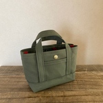 【送料込】帆布でほっこりミニトート