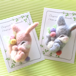 うさぎのブローチ