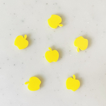 Yellow Apple Cabochons