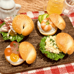 具沢山❤︎ベーグルサンドセット