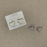 ハートピアス　ハートのピアス