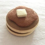 フェルトおままごと　パンケーキ（ホットケーキ）