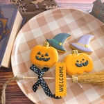 ハロウィン ★　アイシングクッキー　ジャックオーランタンと魔法の帽子