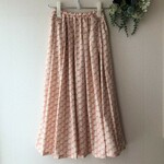 ＊オーダー品＊rinbo・・・様専用＊リバティ　スカート(2着)・80㎝丈　ピーコックスオブグランサムホール　プラリネピンク色、ピーコックマナー　パープル色