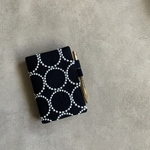 ほぼ日手帳カバー　オリジナルサイズ　tambourine navy mina perhonen