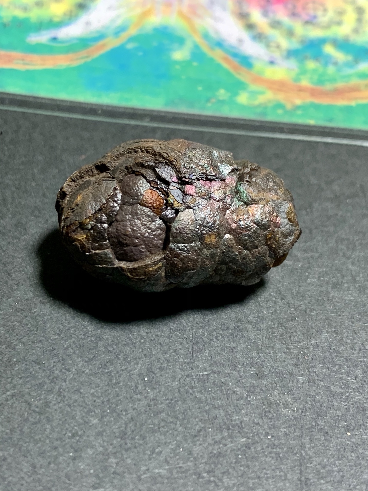 魔法聖石 虹レクライ 隕石雑貨 ななのすけ 原石 お守り No.8 - 隕石 魔法聖石 虹レクライ 隕石雑貨 ななのすけ 原石 お守り No.8 - 隕石