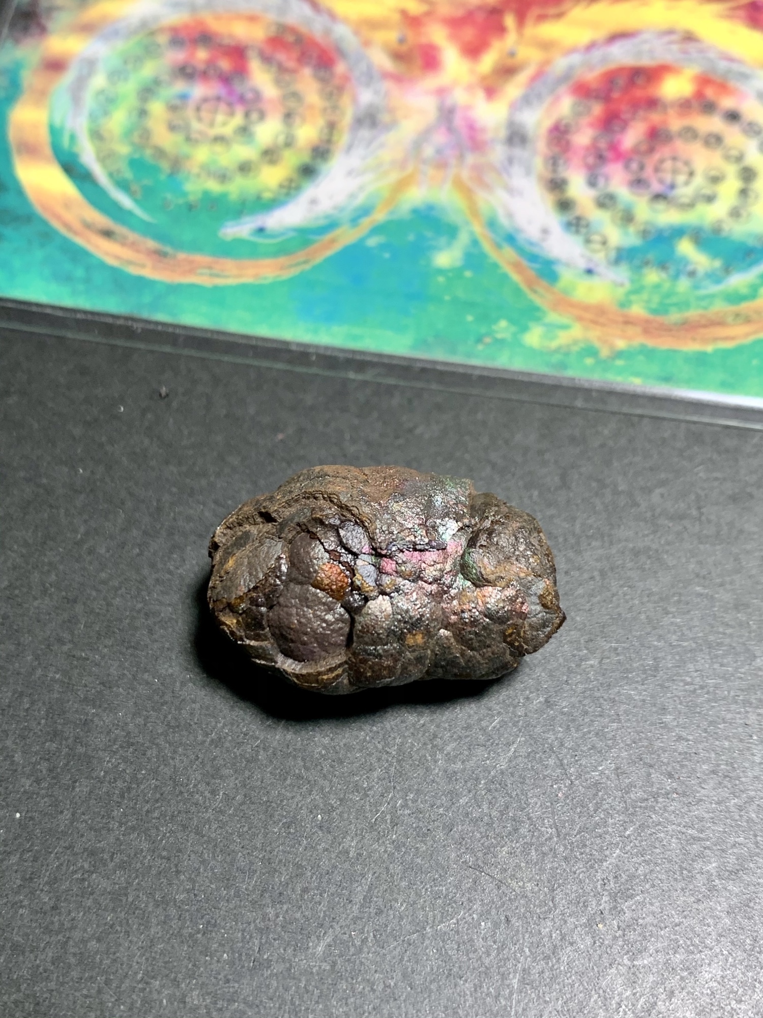 魔法聖石　虹レクライ　原石　お守り　No.4 魔法聖石 虹レクライ 原石 お守り No.4