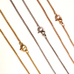 幅1.2㎜！サージカルステンレスネックレスチェーン