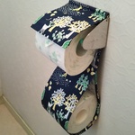 北欧の森　トイレットペーパーホルダーカバー