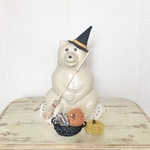 しろくま貯金箱ハロウィン