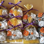 【期間限定】炭パウダー入り ハロウィンメレンゲ4袋セット