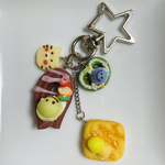 ミニチュアフードストラップ