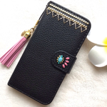 iPhone6/6s・5/5s・SE エスニックピンク BK