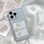 ねこちゃんの肉球CASE　　　　　　　　　　　猫　ネコ　猫好きiPhoneケース　スマホケース　お花ケース　クリア　透明　クリアケース　iPhone全機種対応　