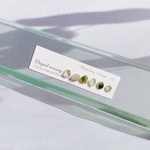 アレルギー対応✴︎6つセット♡グリーン ルチル22♡ピアス・イヤリング