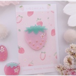 いちごみにょんヘアクリップ🍓