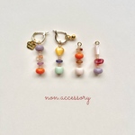 〻ビーズアクセサリー♡着せ替え♡ビーズのミニピアス〻