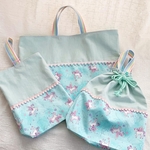 入園入学☆星空とユニコーン3点セット☆ミント
