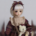 チェックのワンピースセット（MSD/SDM）