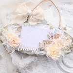 ウッドフォトフレーム♡mixed media