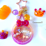 レジンハロウィン丸型シェイカーチャーム
