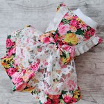 ピンクの花畑ワンピース（オーダー）