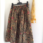 こげ茶フレアスカート