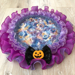 happyハロウィンカフェマット✨犬用　円形48ｾﾝﾁ程（現品限りです）