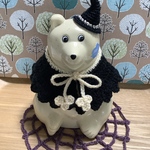 （2022  新作）北欧しろくま貯金箱　ハロウィン👻雑貨3点セット