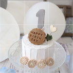 ゲスト様　専用　 人気♡ナチュラルミニクレイケーキ☆ペット誕生日ケーキ　ミニ誕生日ケーキ　自宅撮影　1歳以外でも承ってます♪