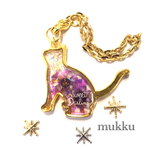 お花畑の猫ちゃん バッグチャーム♡レジン    バッグチャーム