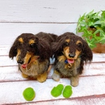 ペロママ様専用オーダーページ羊毛フェルト犬ダックス