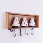 ２ｗａy＊絵柄が変わる！北欧デザインとクリスマスツリーのキーフック