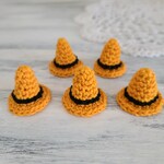 ハロウィン とんがり帽子 ミニミニ オレンジ