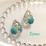 Sea jewel  アクア×シルバー