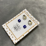 B品猫ちゃんandスクエアピアス