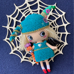 ハロウィン　デビルちゃん　悪魔コスプレコーデセット（グリーン）イーマリーちゃん
