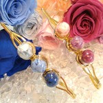再販:青「華麗な舞」ｸﾞﾗﾃﾞｰｼｮﾝのﾍｱﾋﾟﾝ(ﾈｸﾀｲﾋﾟﾝでも💓)