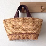 キルティングdeトートバッグ-C ＃025【バスケット】