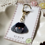 NEW!黒トイプードルさんのキーホルダー