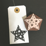 消しゴムはんこ  星★