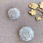 【2コセット】#czech button#czech glass#チェコガラス23㍉