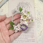 布花　花畑みたいなブローチ　434