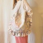 【1点入荷】Anone『sleep』 ビッグフリル2wayバッグ / アンティークフラワー