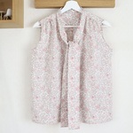 Fさま専用【本日１日限定SALE♡】 リバティ＊ボウブラウス（11号)