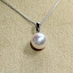 あこや真珠9.9mmシルバー925ペンダント