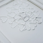 【在庫処分セール】350→300円♥Heartの空枠(silver)♥